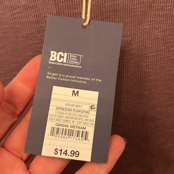 NWT Universal Threads Scoop Neck Henley-Sz M - Picture 3 of 7